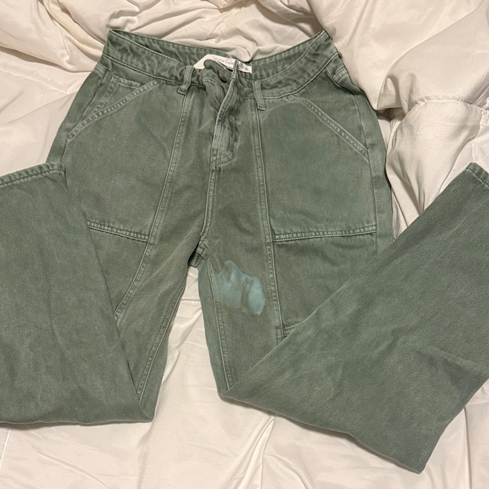 Altar'd State Olive Green Pants